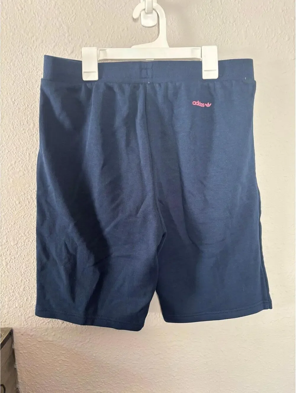 Youth NWOT Adidas boys sweat shorts navy size XL